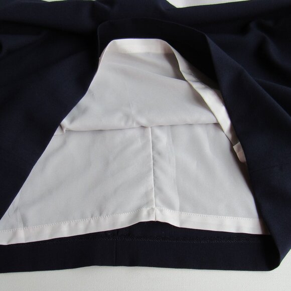 Lauren Ralph Lauren Womens Two-Tone Sleeveless Boat Neck A-Lined Dress Size 12 - Picture 6 of 9